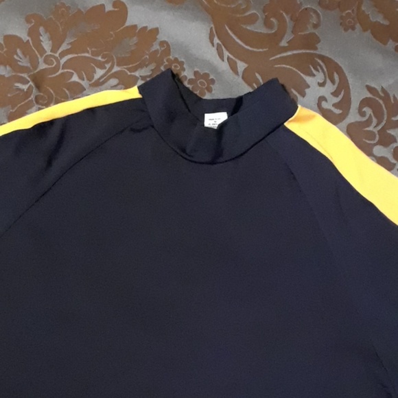 "JL Designs" Navy/ Gold Shirt - Picture 2 of 3